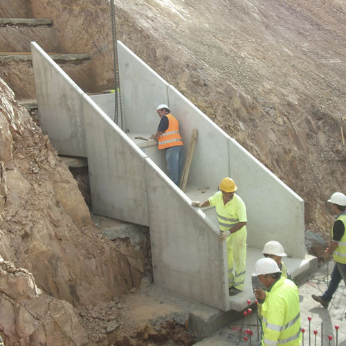 Caniveau en béton armé - Prefabricados Alberdi - routier / de récupération d'eau de pluie / sur mesure