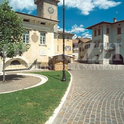 Pavé en porphyre - DELGORSA® : BLOCKS - ODORIZZI soluzioni in pietra - d'extérieur / antidérapant / antigel