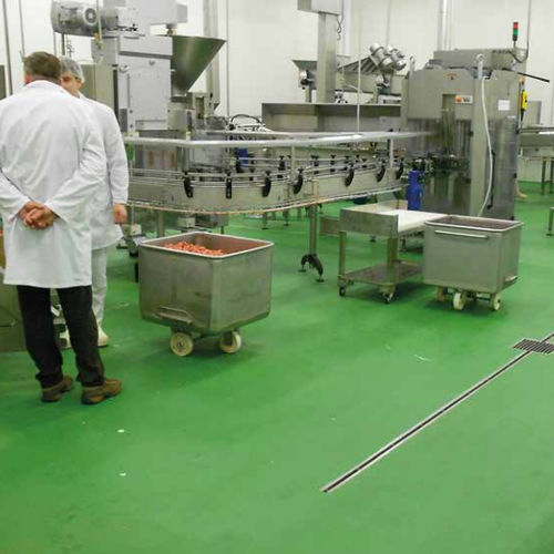 Revêtement de sol en polyuréthane - MONOPUR® INDUSTRY - RPM BELGIUM VANDEX - d'intérieur / industriel / lisse