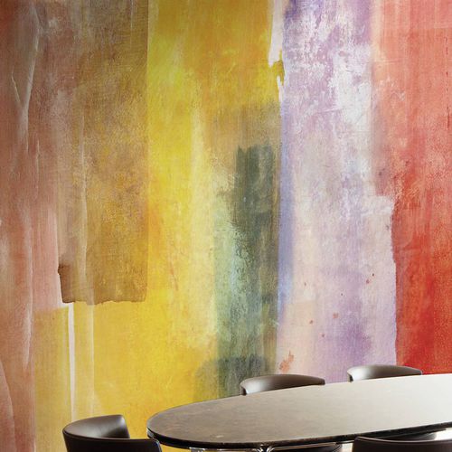 Papier peint contemporain - BRADLEY - Wallpepper - en fibre de cellulose / en fibre naturelle / multicolore