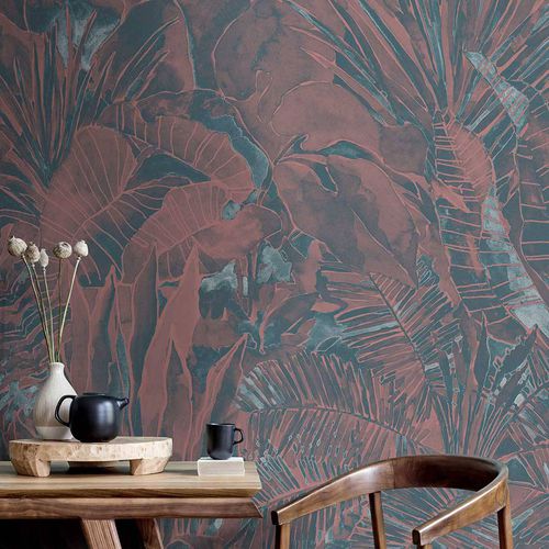 Papier peint contemporain - THE WALL - Wallpepper - en fibre de cellulose / en fibre naturelle / à motif nature
