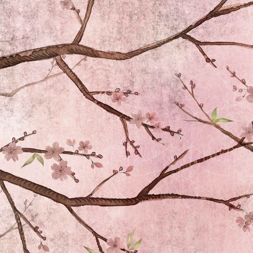 Papier peint contemporain - PIN CHERRY - Wallpepper - à motif nature / imprimé