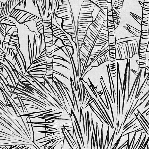 Papier peint contemporain - INKED TROPICAL / ACG-38 - Wallpepper - croquis / imprimé