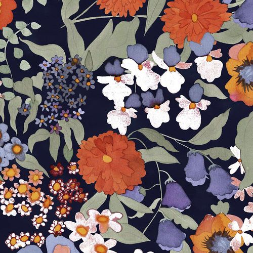 Papier peint contemporain - BLOOMED / SE-05 - Wallpepper - à motif floral / imprimé