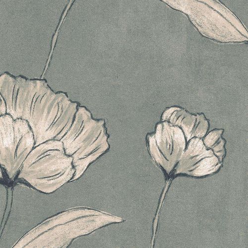 Papier peint contemporain - POP-CORN / WP-49 - Wallpepper - à motif floral / imprimé