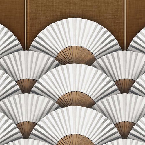 Papier peint contemporain - FOLLOW ME / WP-62 - Wallpepper - motif à vagues / imprimé