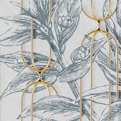 Papier peint contemporain - VOLIERE / ZP-03 - Wallpepper - à motif nature / imprimé