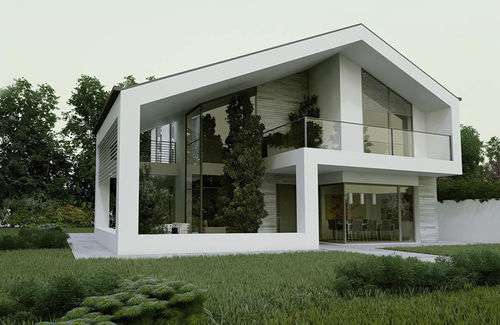 Maison préfabriquée - MILANO - Barra&Barra - écologique / à économie d'énergie / contemporaine