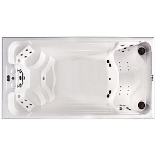 Spa de nage encastrable - HYDROSWIM RELAX 13 - AWD - rectangulaire / 4 places / en acrylique