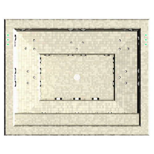 Spa encastrable - AWD - rectangulaire / 6 places / 8 places