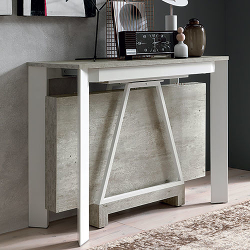 Console contemporaine - TREK - altacom italia - en bois laqué / en aluminium / en mélaminé