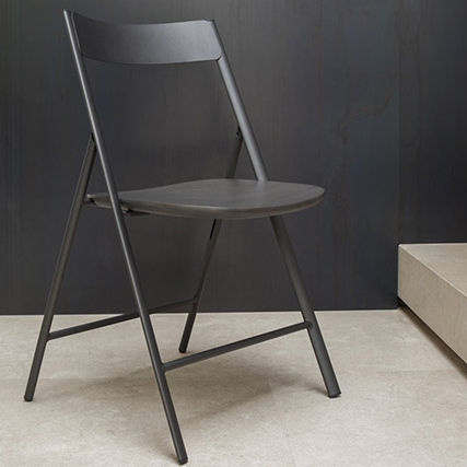 Chaise contemporaine - JOLIE  - altacom italia - d'intérieur / en chêne / avec piètement en métal
