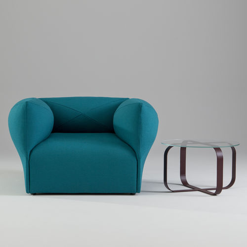 Fauteuil contemporain - BLOB - Jonas Ihreborn - en tissu