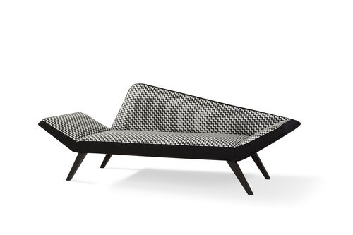 Canapé contemporain - FACETT - Jonas Ihreborn - en tissu / gris / 2 places