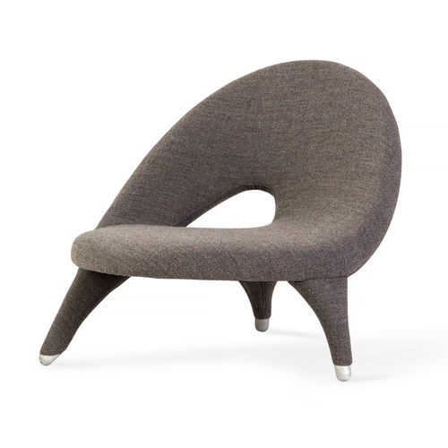 Chaise design original - ARABESK - Jonas Ihreborn - d'intérieur / en bouleau / en tissu