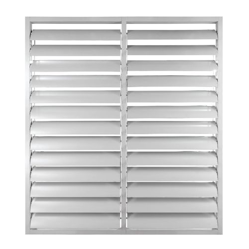 Fenêtre en aluminium - Europa Profil Aluminium SA - à lames