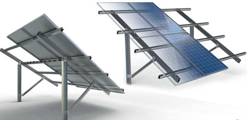 Système de montage de plein champ - 100 - Europa Profil Aluminium SA - solaire / pour panneau photovoltaïque