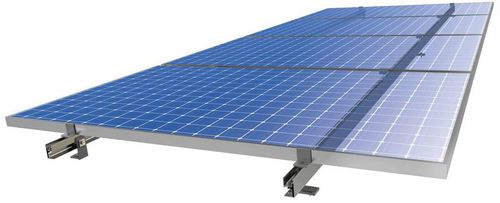 Système de montage sur toiture - SUN 400 - Europa Profil Aluminium SA - solaire / pour panneau photovoltaïque