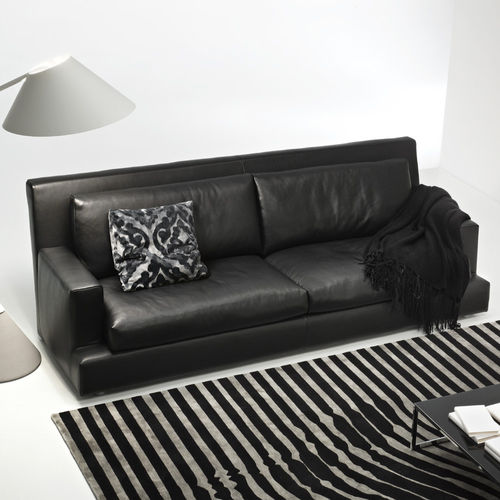 Canapé contemporain - LYNDON - PINTON SAS - en tissu / en cuir / avec revêtement amovible