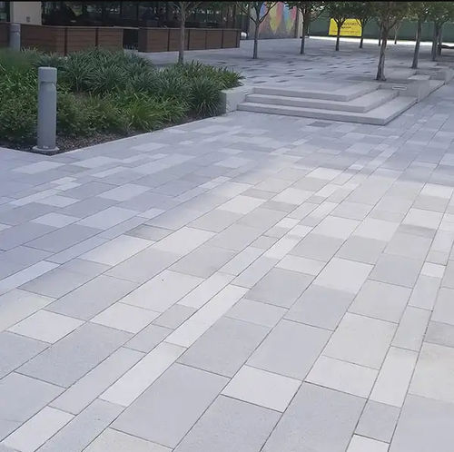 Pavé en porcelaine - ECOPREMIER - Tectura Designs - d'extérieur / bouchardé / piéton