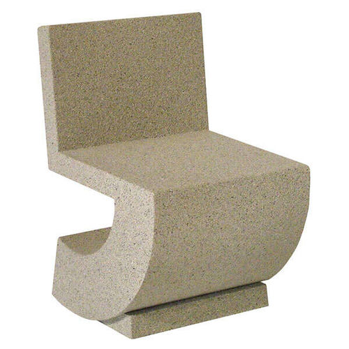 Chaise contemporaine - WS137 HS - Tectura Designs - d'extérieur / en béton / personnalisable