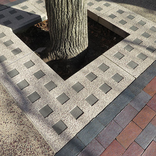 Grille d'arbre carrée - Tectura Designs - en béton