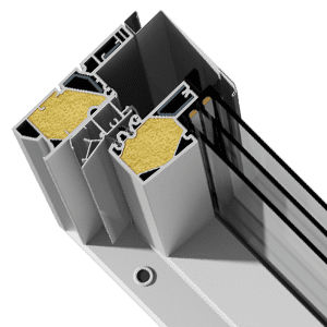 Profilé pour fenêtre en PVC - SOLID+ - okpol - à isolation thermique