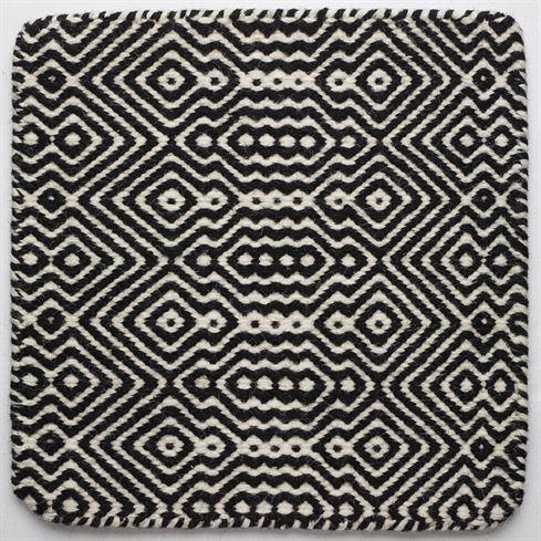 Tapis contemporain - INDIANA FLATWEAVE - Nash Andrea - à motif géométrique / en laine / tissé main