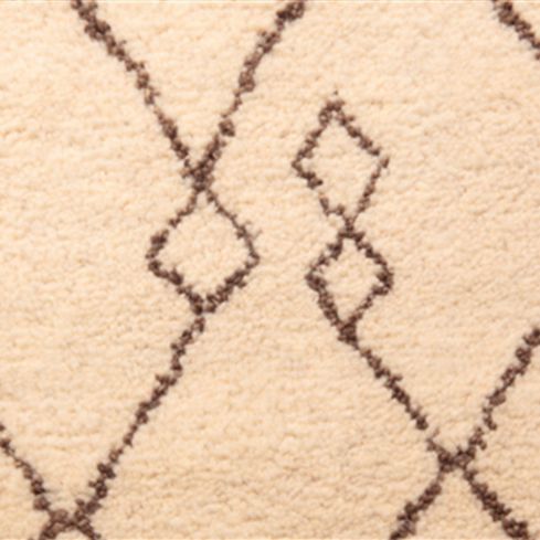 Moquette faite main - ATLAS - Nash Andrea - en laine / pour le tertiaire / à motif géométrique