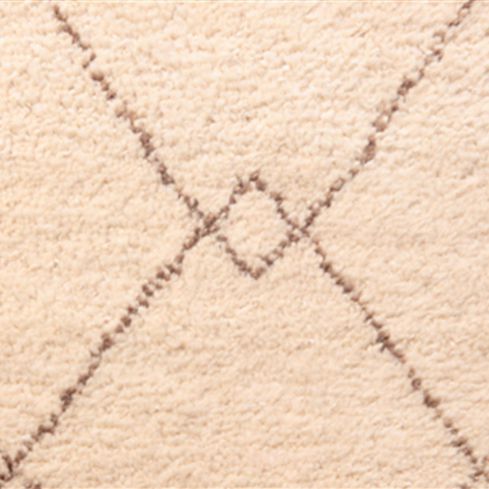 Moquette faite main - FEZ - Nash Andrea - en laine / pour le tertiaire / à motif géométrique