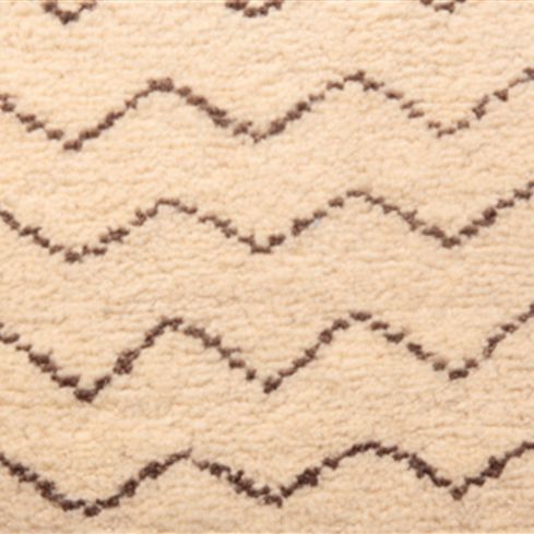 Moquette tissée main - NOMAD - Nash Andrea - en laine / pour le tertiaire / motif à vagues