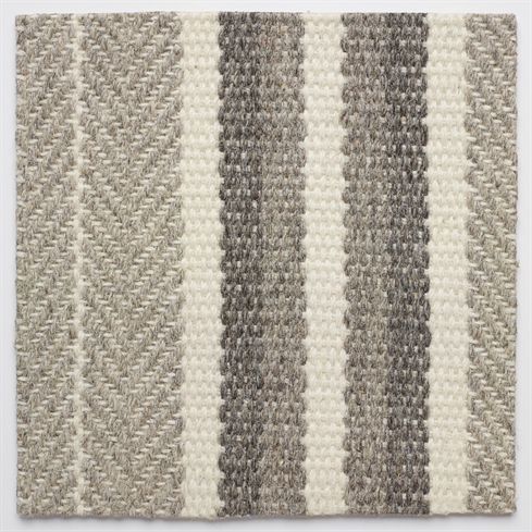 Moquette tissée main - KALALAU - Nash Andrea - en laine / pour le tertiaire / à rayures