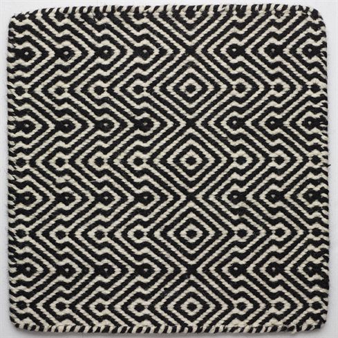 Tapis contemporain - TIDE FLATWEAVE - Nash Andrea - à motif géométrique / en laine / rectangulaire