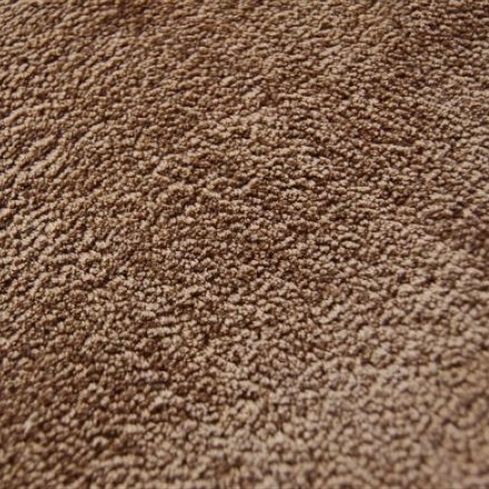 Moquette tuftée main - TOTO  - Nash Andrea - en viscose / uni / marron