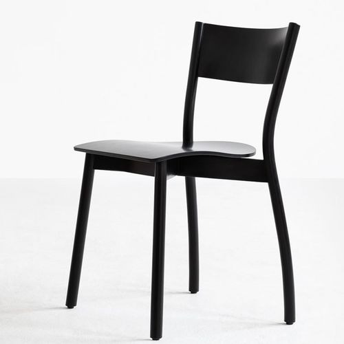 Chaise contemporaine - Fala - Fameg - d'intérieur / en hêtre / en bois courbé