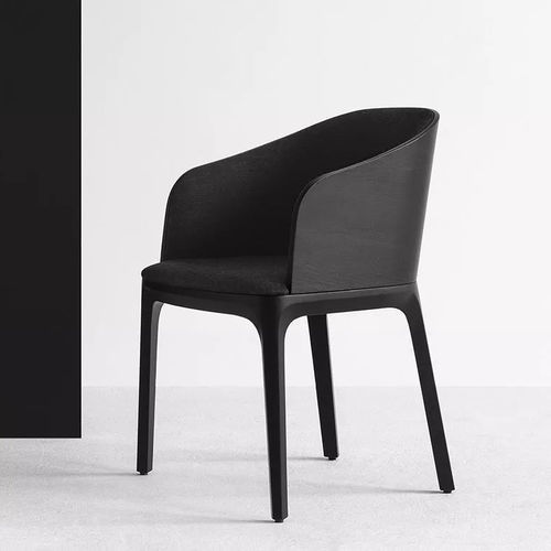 Chaise contemporaine - Arch - Fameg - d'intérieur / en tissu / en cuir
