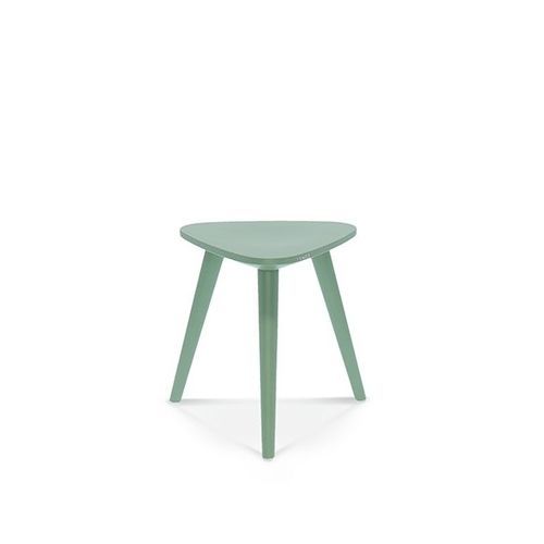 Tabouret contemporain - Finn - Fameg - en hêtre / avec piètement en bois / 3 pieds