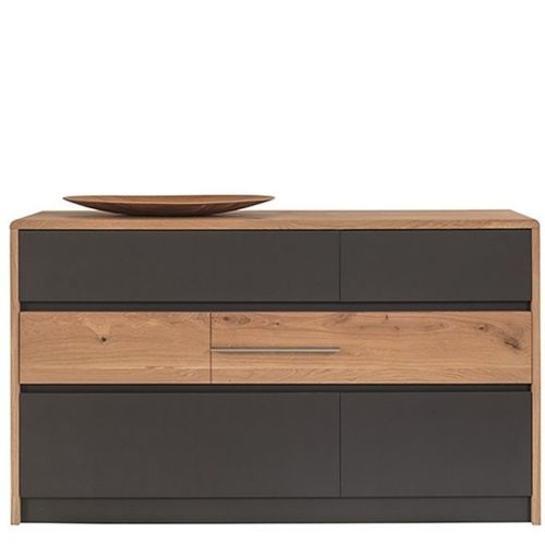 Commode contemporaine - Tivoli - Fameg - en chêne / 3 tiroirs