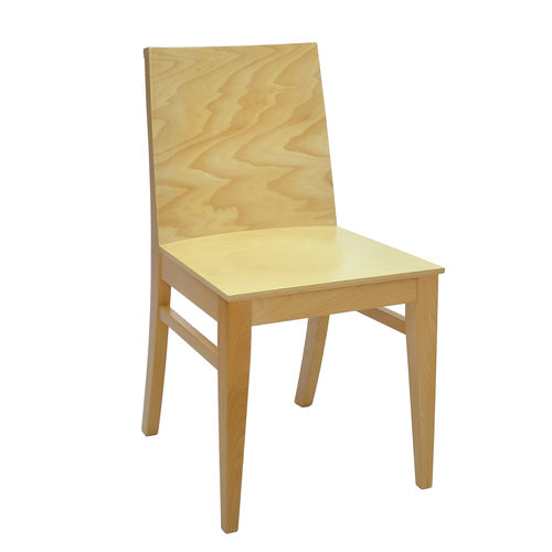 Chaise contemporaine - A-0810 - Sedja - d'intérieur / en hêtre / pour établissement public