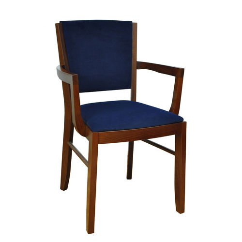 Chaise contemporaine - B-0600/VAR - Sedja - d'intérieur / en tissu / avec piètement en hêtre