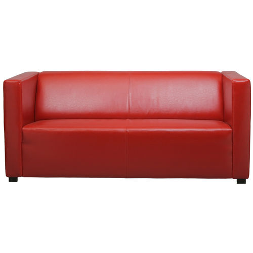 Canapé contemporain - ERIS 2S - Sedja - en cuir / pour hôtel / pour bureau