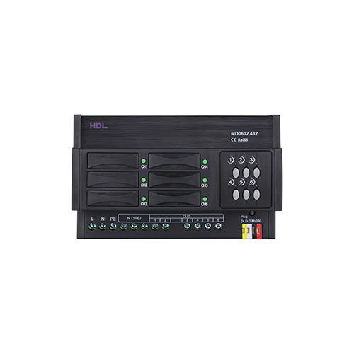 Actionneur de commutation pour installation domotique - MD0602.432 - HDL Automation Co., Ltd - mural / résidentiel / professionnel