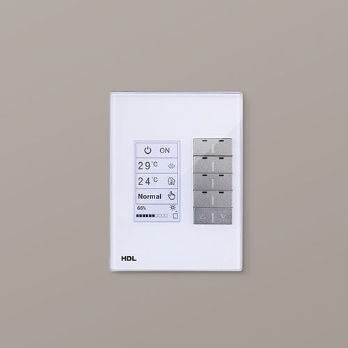 Panneau de contrôle pour système de chauffage - DLP US - HDL Automation Co., Ltd - pour système de ventilation / pour luminaire / pour équipement multimédia