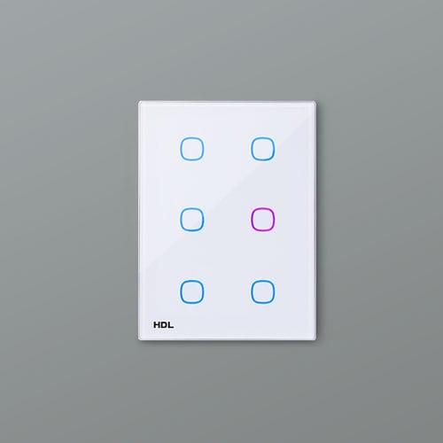 Panneau de contrôle pour luminaire - iTouch Series US - HDL Automation Co., Ltd - mural / à écran tactile