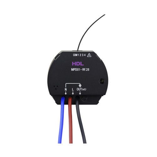 Actionneur de commutation pour installation domotique - HDL-MPS04-RF.28 - HDL Automation Co., Ltd - mural / résidentiel / d'intérieur