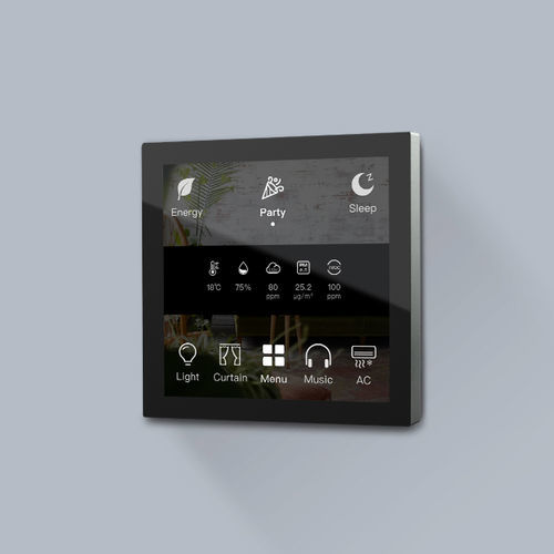 Écran tactile pour système domotique multifonction - Granite Display - HDL Automation Co., Ltd - mural / KNX / d'intérieur