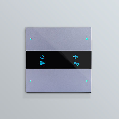 Panneau de contrôle pour installation domotique - Granite EU - HDL Automation Co., Ltd - pour luminaire / mural / à écran tactile