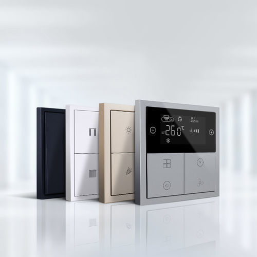 Panneau de contrôle pour système de chauffage - Tile - HDL Automation Co., Ltd - pour système de ventilation / pour climatisation / mural