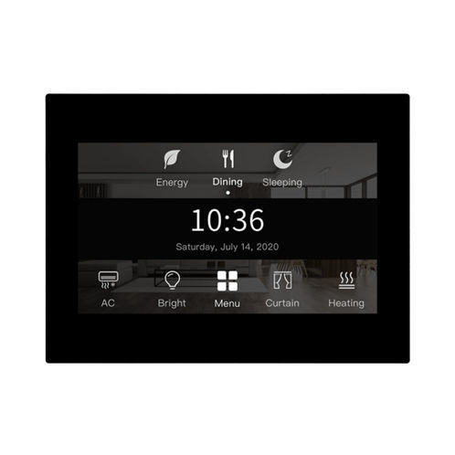 Panneau de contrôle pour système de chauffage - Granite 4.3'' - HDL Automation Co., Ltd - pour système de ventilation / pour luminaire / pour équipement multimédia