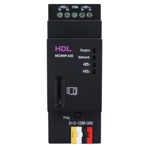 Module d'interface passerelle - HDL-MGWIP.430 - HDL Automation Co., Ltd - pour installation domotique / LAN / Ethernet